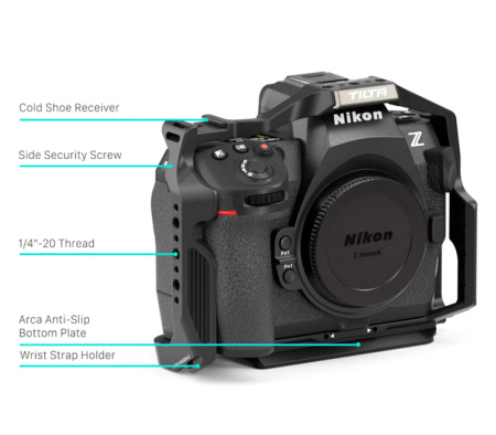 Клетка Tilta для Nikon Z8 Чёрная TA-T55-FCC-B