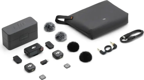 Беспроводная микрофонная система DJI Mic 3 (TX+TX+RX) 2,4Гц