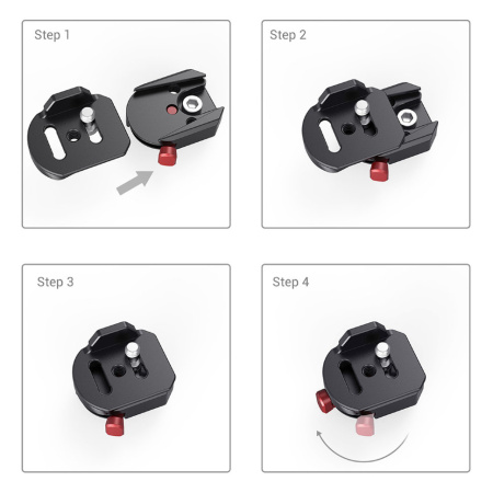 Быстросъёмное крепление SmallRig BSW2482 Wireless TX and RX