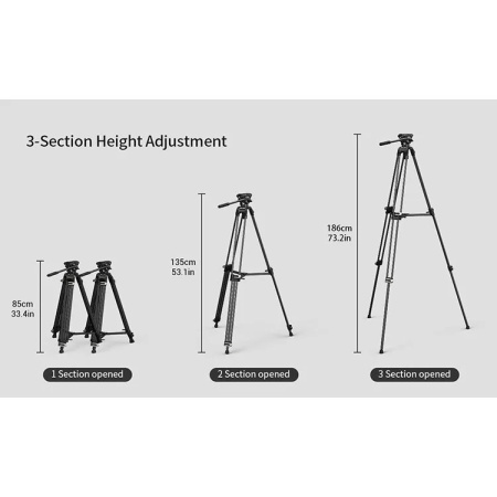 Видеоштатив SmallRig 3751 AD-01