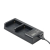 Зарядное устройство Sony NP-F960\750\550 на 2 аккумулятора DualCharger LCD GreenBean
