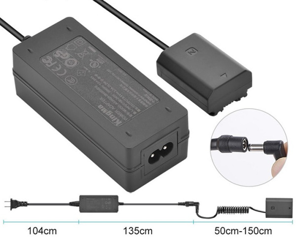 Система питания KingMa для камер с NP-FZ100 от розетки