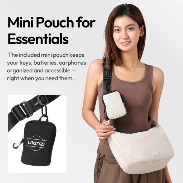 Фотосумка Ulanzi HMN1 Crossbody белая