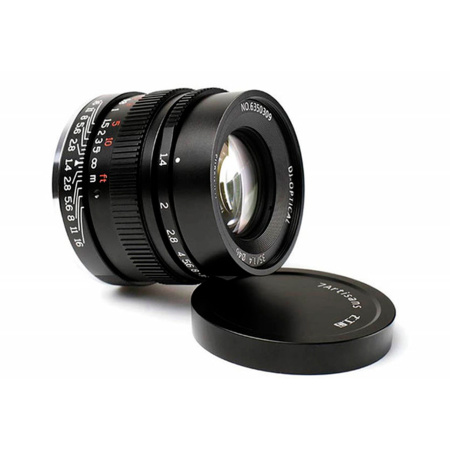 Объектив 7artisans 35mm F1.4 EOS-R чёрный