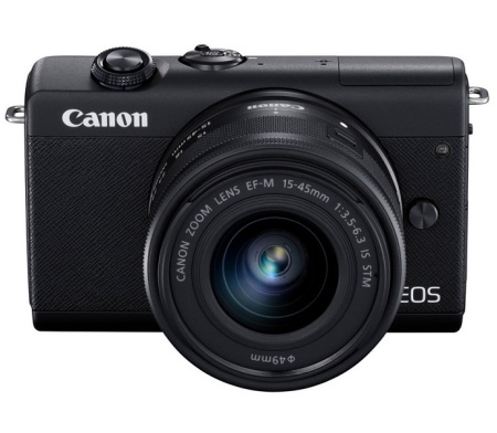 Цифровая камера Canon EOS M200 kit 15-45 IS STM Black