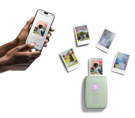 Компактный фотопринтер Fujifilm Instax Mini Link 3 зеленый