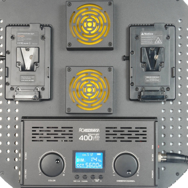 Осветитель светодиодный GreenBean MoonLight 400 LED панель bi-color