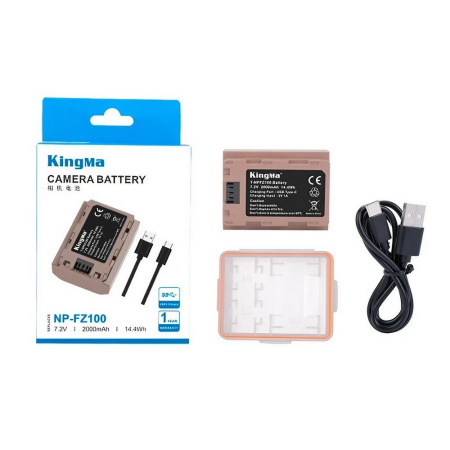 Аккумулятор Sony NP-FZ100 USB-C не ориг. KingMa