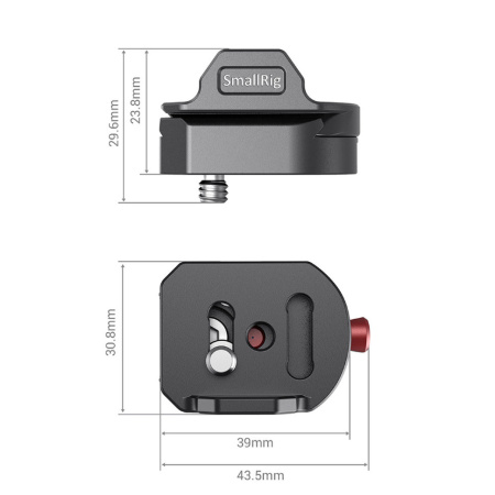 Быстросъёмное крепление SmallRig BSW2482 Wireless TX and RX