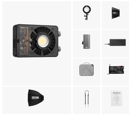 Осветитель светодиодный Zhiyun Molus X100 PRO 100Вт, 2700-6500К
