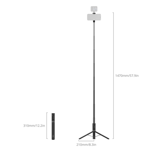 Стойка для смартфонов SmallRig 5291 Selfie Stick ST30 Lite