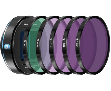 Комплект оптики Freewell Sherpa BLUE (5 шт) для смартфона