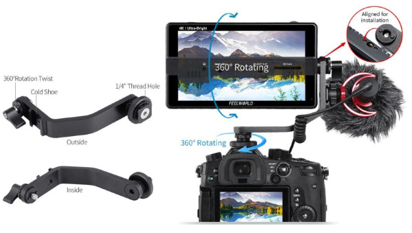 Монитор Feelworld LUT6 6" 4K HDMI