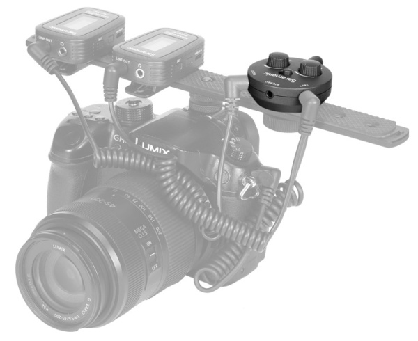 Микшер двухканальный Saramonic AX1 3.5мм