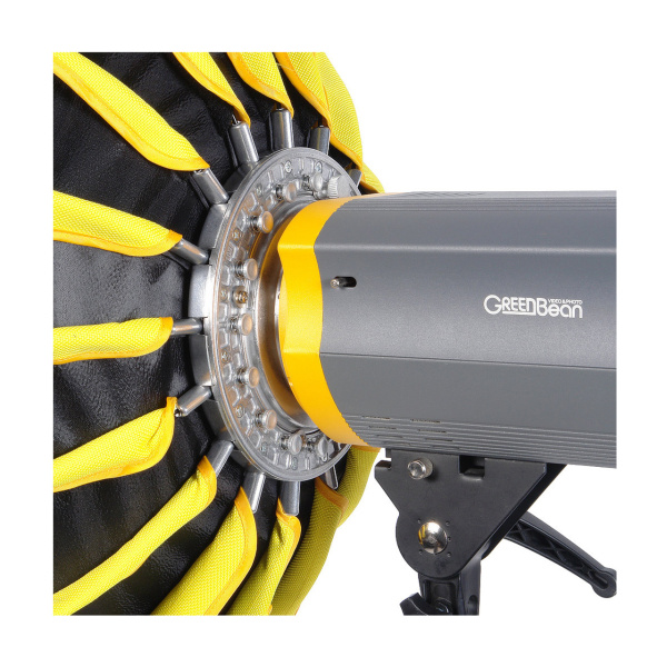 Октобокс-зонт GreenBean LedStorm 70BW 65см быстроскладной Bowens