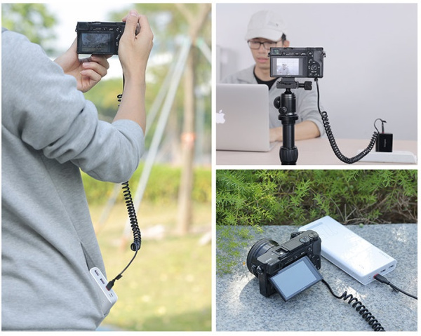 Адаптер питания Kingma NP-FZ100 Type-C (каплер)