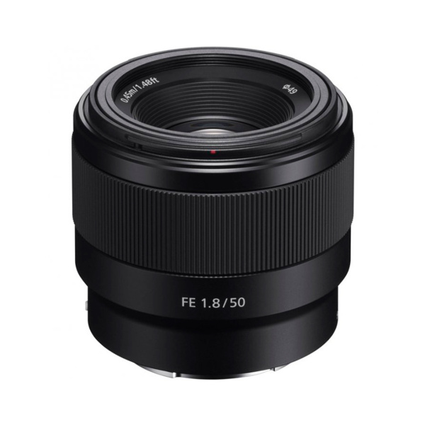 Объектив Sony FE 50mm f1.8 (SEL50F18F).