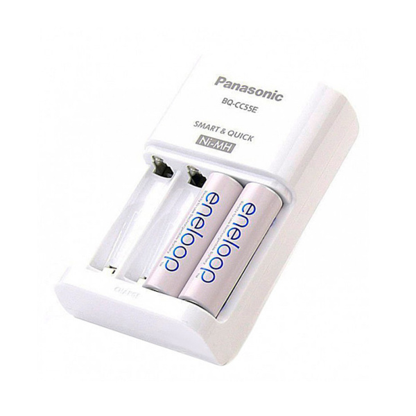 Зарядное устройство Panasonic Smart Quick (BQ-CC55E) 4шт АА/ААА, 1.5-3 часа