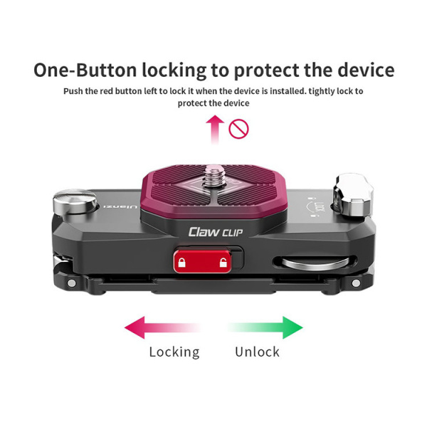 Быстросъёмное крепление на ремень Ulanzi Claw Clip