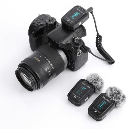 Беспроводная микрофонная система Saramonic Blink500 ProX B2 приемник + 2 передатчика