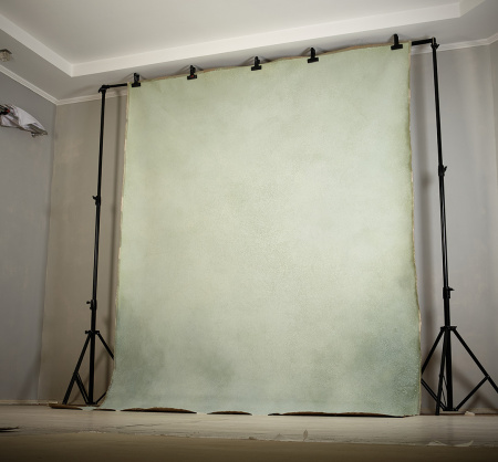 Фон на холсте, ручной работы SM.TEXTURE 2*2,2м. Sea salt