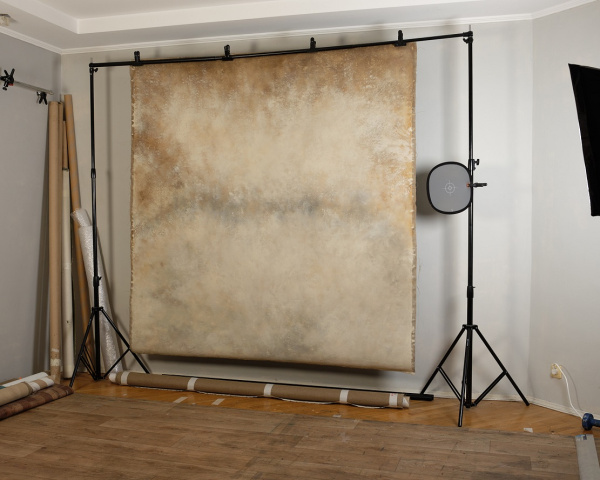 Фон на холсте, ручной работы SM.TEXTURE 2*2,2м. Soul+MagicSand