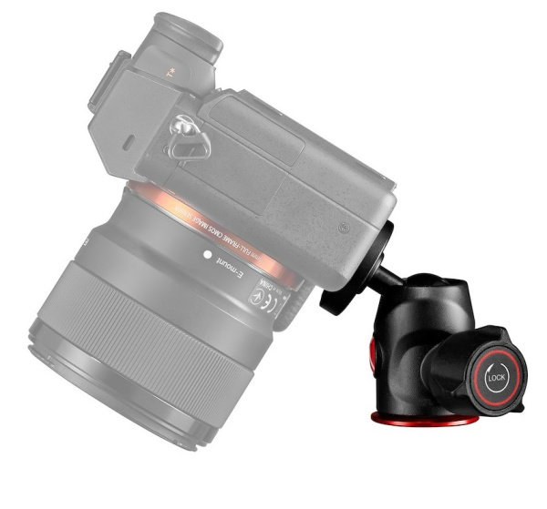 Голова шаровая Manfrotto MH492-BH алюм. черный
