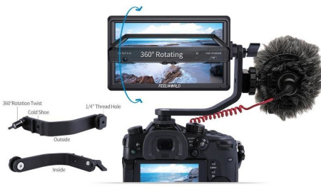 Монитор Feelworld S55 5.5" 4K HDMI