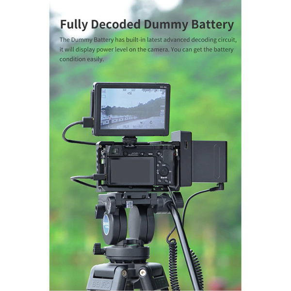 Система питания KingMa для камер с NP-W126 от NP-Fxxx (каплер)