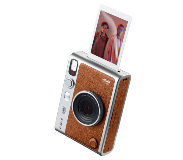 Компактная камера с мгновенной печатью Fujifilm Instax Mini Evo коричневый