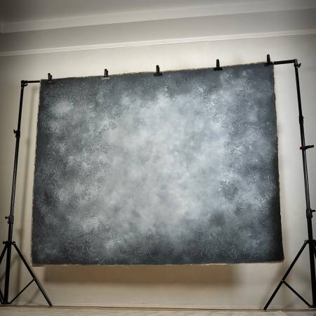 Фон на холсте, ручной работы SM.TEXTURE 2*2,2м. Monogram