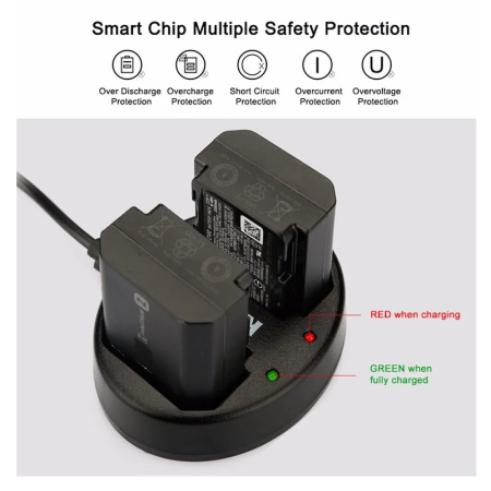 Зарядное устройство Sony NP-FZ100 на 2 аккумулятора не ориг. KingMa BM015