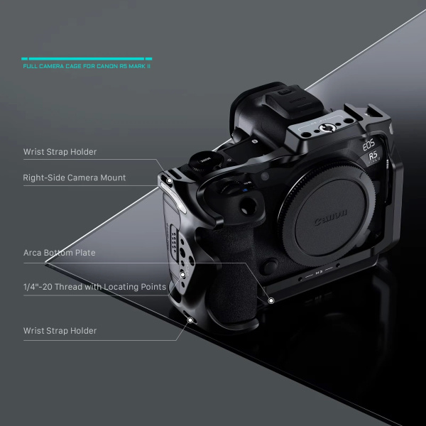 Клетка Tilta Full для Canon R5 Mark Il Чёрная TA-T68-FCC-B