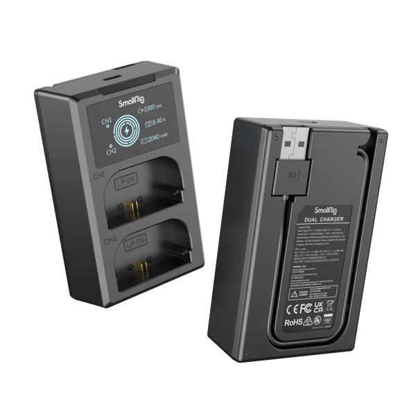 Зарядное устройство Canon LP-E6NH + 2 аккумулятора не ориг. SmallRig 3821