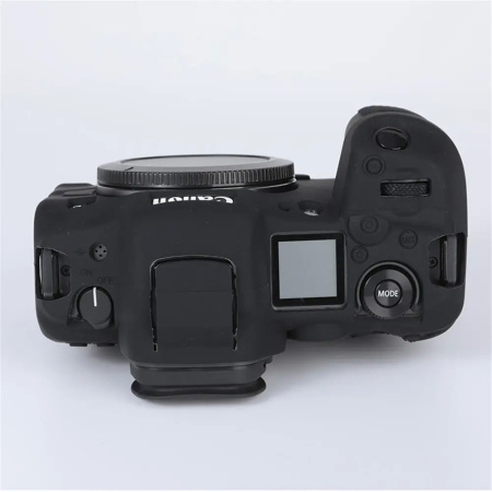 Чехол силиконовый для Canon EOS R5 чёрный