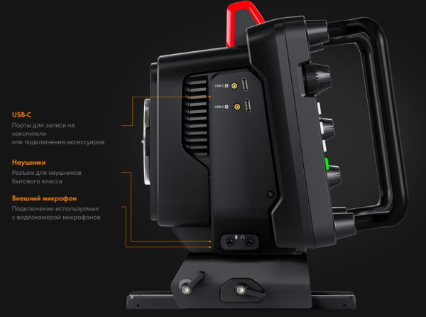 Вещательная камера Blackmagic Studio Camera 4K Plus