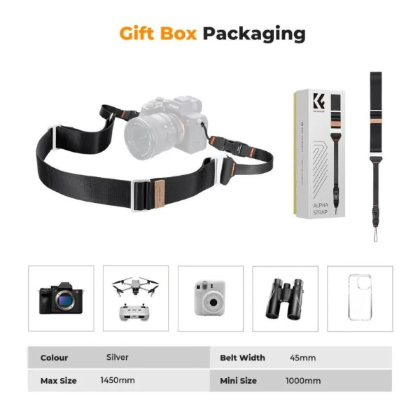 Ремень плечевой KF Concept Camera Strap KF13.132
