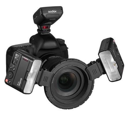 Фотовспышка Godox MF12-K2 для макросъемки
