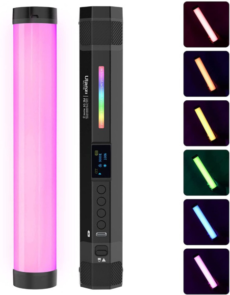 Осветитель светодиодный Ulanzi VL110 Magnetic RGB жезл