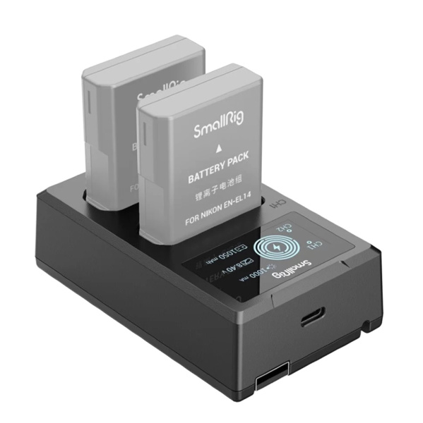 Зарядное устройство Nikon EN-EL14 на 2 аккумулятора не ориг. SmallRig 4082