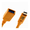 Кабель Tether Tools TetherPro USB-C to USB-A Female 4.6m Orange [CUCA415-ORG]