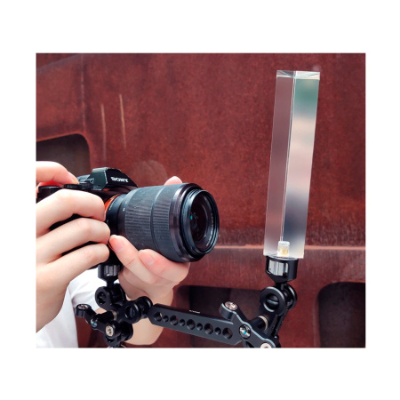 Кристалл для фотографирования треугольная призма Triangular prism pro резьба 1\4"