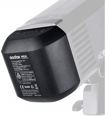 Аккумулятор Godox WB26 для Godox AD600 PRO