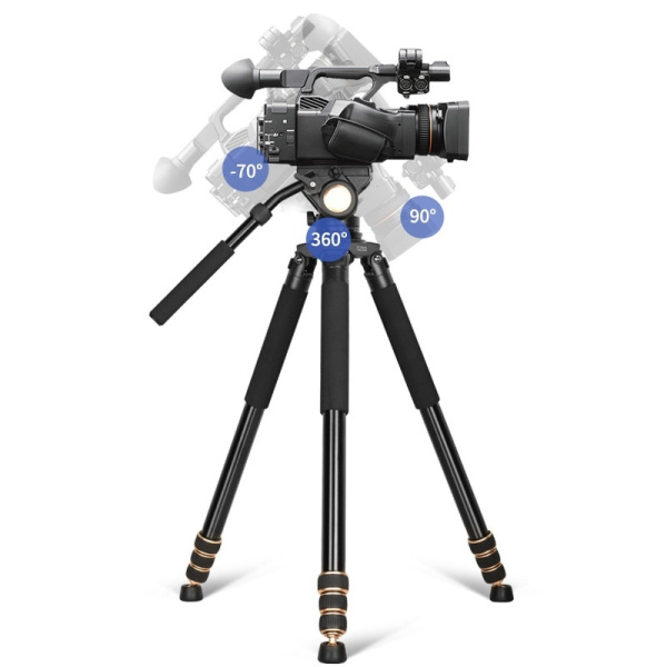 Штатив QZSD Q680A с видео головой