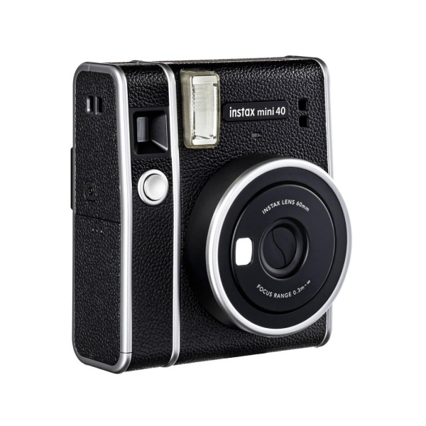 Компактная камера с мгновенной печатью Fujifilm Instax Mini 40 Черная