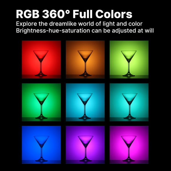 Осветитель светодиодный Ulanzi VL110 Magnetic RGB жезл