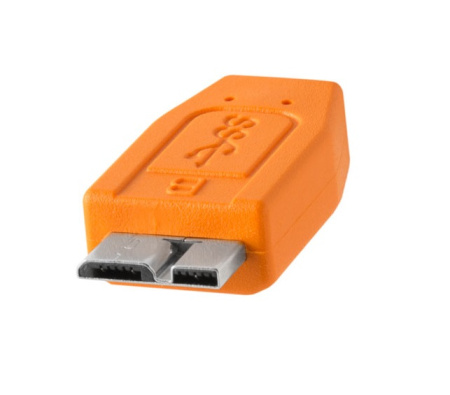 Кабель Tether Tools TetherPro USB 3.0 to USB Micro-B 4.6m Orange [CU5454]