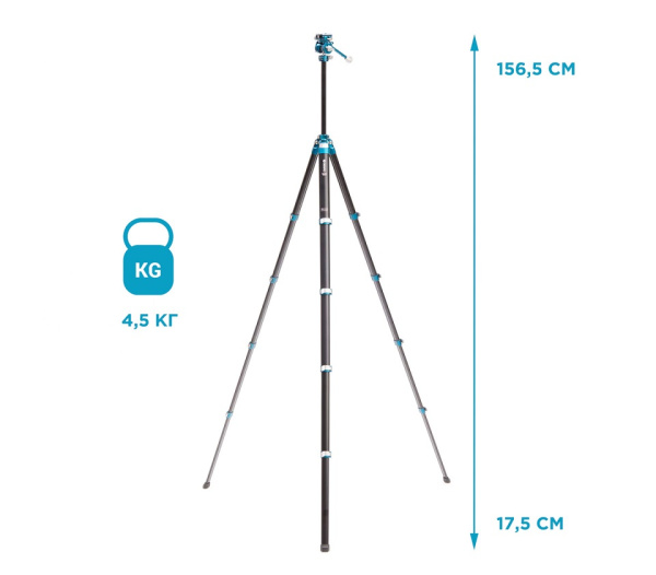 Штатив Benro TCBA15FS20PROC Cyanbird алюм.