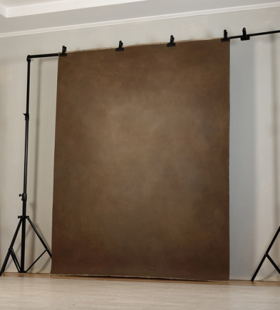 Фон на холсте, ручной работы SM.TEXTURE 2*2,2м. Milk Chocolate