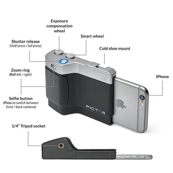 Держатель для смартфона Miggo MW PT-ONE BS 52 Pictar Smart Grip